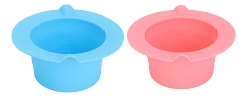 Taça De Cera De Silicone, Aquecedor De 400 Ml, Pote De Repos