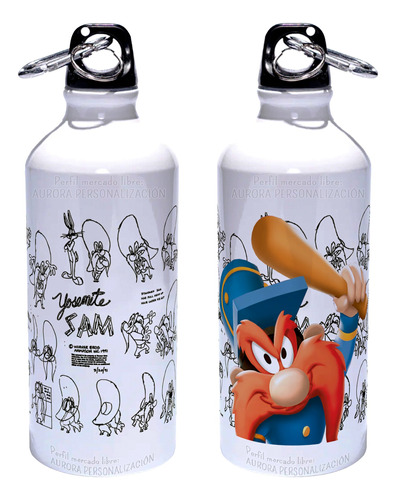 Caramañola Yosemite Sam Looney Tunes Botilito 600ml