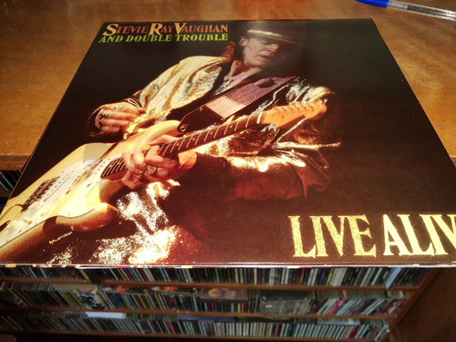 Stevie Ray Vaughan   Live Alive 2lp Original  Usa 1986