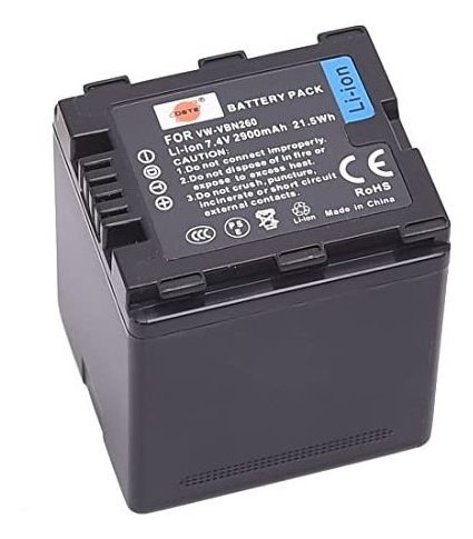 Vw Vbn260 bateria Ion Litio Repuesto Para Panasonic