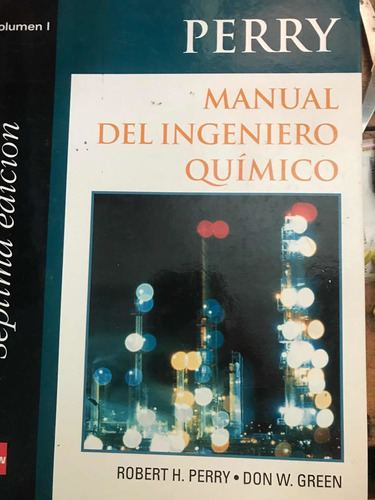 Libro Manual Del Ingeniero Químico