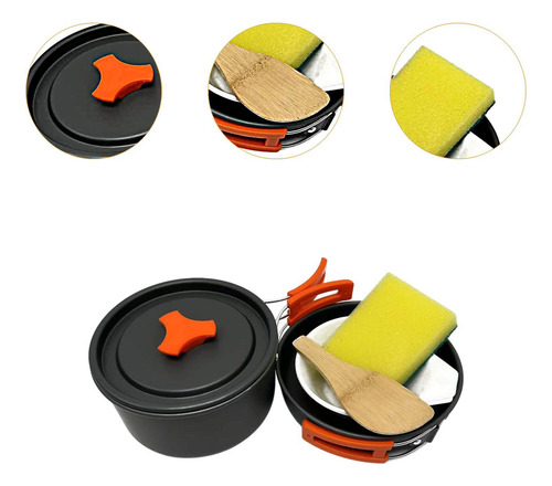 Utensilios De Cocina Para Acampar Kit De LĂo Cuencos