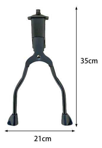 Soporte De Bicicleta De Doble Pierna Para Bicicleta De
