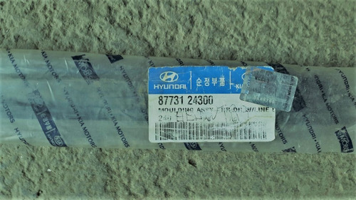 Platina Puerta Trasera Izquierda Hyundai Excel Original