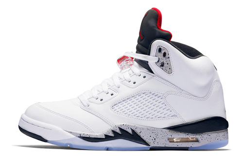 Zapatillas Jordan 5 Retro White Cement Urbano 136027-104   