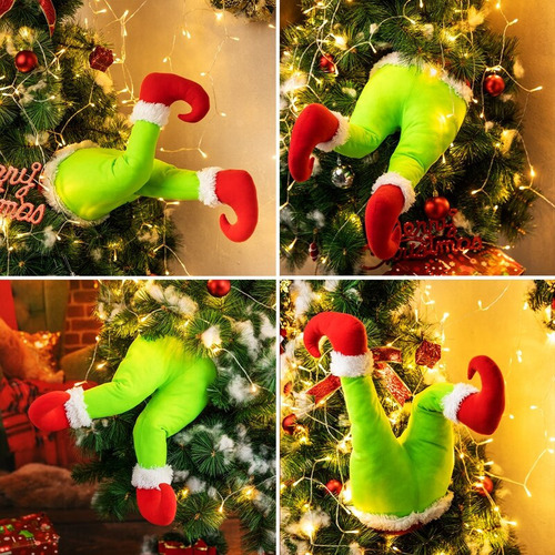 Decoración De Árbol Corporal De Elfo Navideño For Fiestas