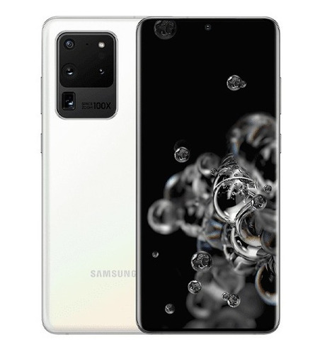 Samsung Galaxy S20 Ultra 5g 128 Gb Cloud White 12 Gb Ram Libre Fabrica Grado A (Reacondicionado)