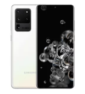 Samsung Galaxy S20 Ultra 5g 128 Gb Cloud White 12 Gb Ram Libre Fabrica Grado A