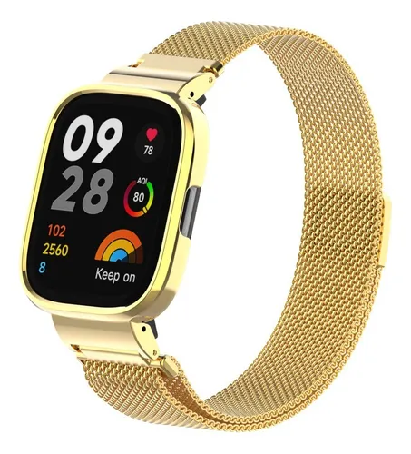 Protector De Pantalla ALA , Silicona Para La Muñeca + Correa , Pulsera De  Repuesto Para El Reloj Inteligente Redmi Watch 3 Active