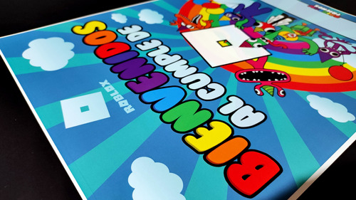 Combo Deco Cumple Kit Roblox Rainbow Friends 