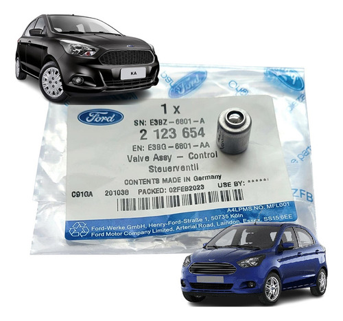 Válvula Alivio Do Cabeçote Ford Ka 2014 2021 E3bg6801aa