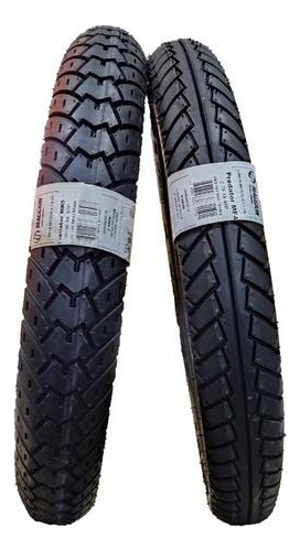 Par Pneu Haojue Dk 150 90/90-18 + 275-18 Predator S/camara