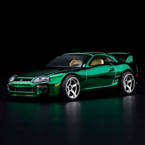 Hot Wheels Rlc Exclusive 1997 Toyota Supra Escala 1:64 Verde