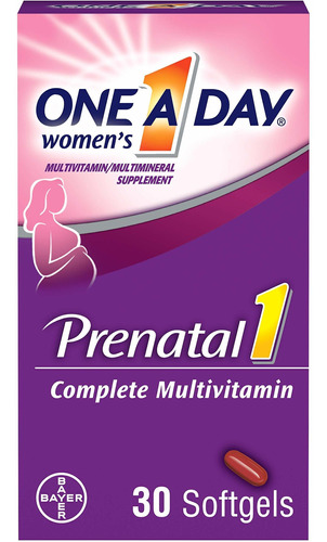 One A Day P&iacute;ldora Prenatal Para Mujeres, 60&nbsp;unid