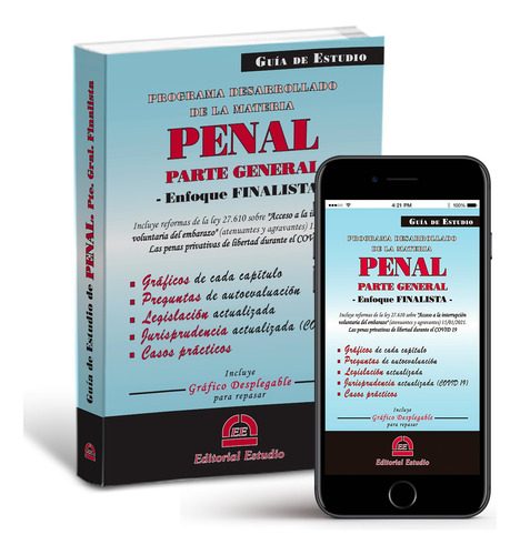 Guía De Penal Pte Gral Finalista(libro Físico+libro Digital)