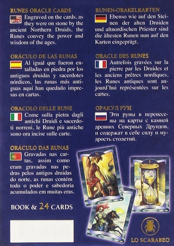 Libro - Runes Oracle Cards (libro + Cartas) - Lo Scarabeo 