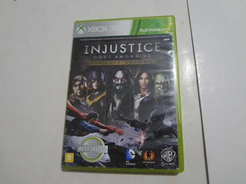 Injustice Gods Among Us Ultimate Edition Ph Xbox 360 #2375 (Usado)