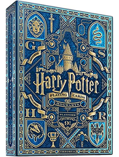 Theory11 Harry Potter Playing Cards - Blue (ravenclaw)