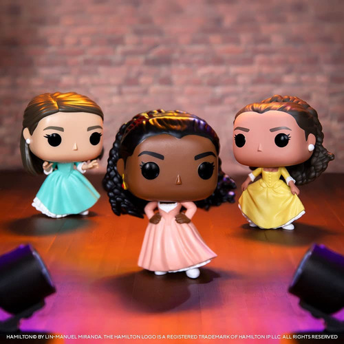 Imagen 3 de 3 de Muñeco Cabezon Funko Pop Movies: Hamilton - Angelica S Chile