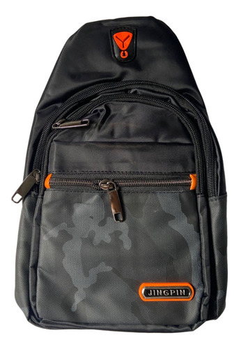 Morral Con 4 Compartimientos Diseño Militar Riñonera Cruzada