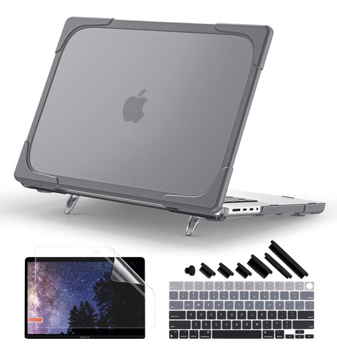 Funda Rígida Batianda Para Macbook Pro 16  2485 Gray