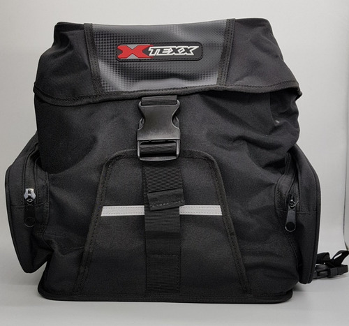 Alforge Traseiro Mala Bagageiro Moto Com Capa Impermeável