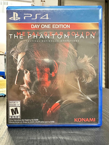 Metal Gear Solid 5the Phantom Pain Day One Edition