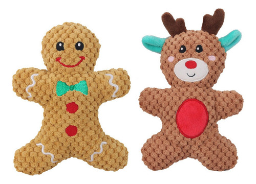 New,, Funny Dog Squeaky Toy Squeaker Presenta Hombre De