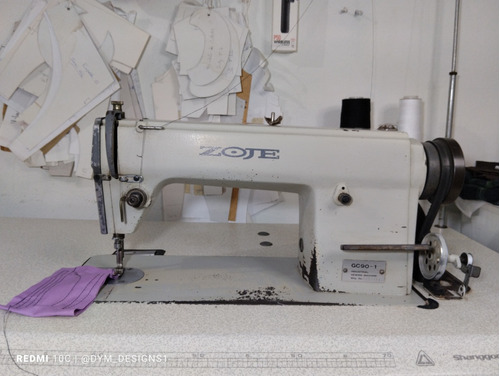 Máquina De Coser Recta Industrial Zoje Gc90-1