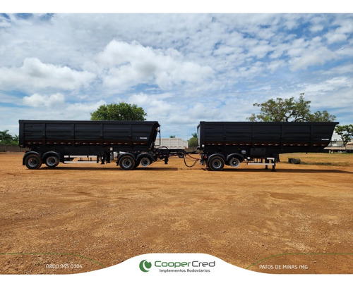 Rodocaçamba Facchini 9 Eixos Dolly 5ª Roda 25/25 0km Novo