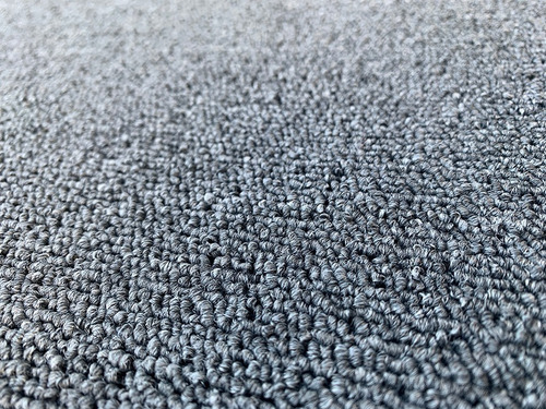 Alfombra Carpeta Gris Medio 100x150 Cm Kreatex