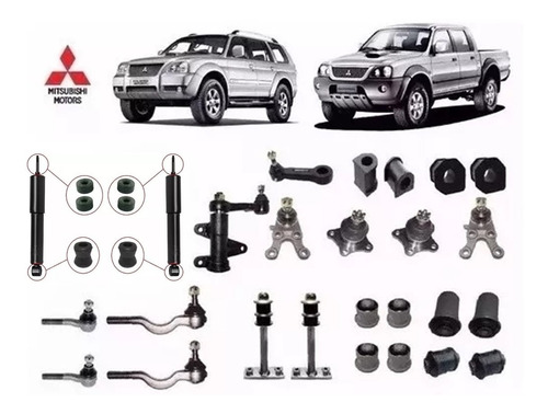 Kit Suspensão Dianteira L200 Pajero Sport Outdoor