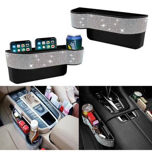 2pcs Caja Organizadora For Almacenamiento De Asiento Coche