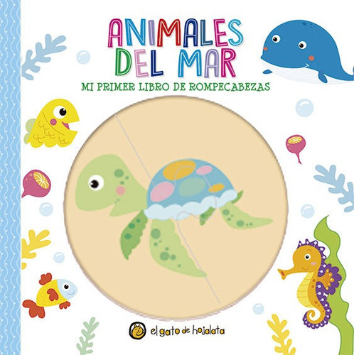 Animales Del Mar - Mi Primer Libro De Rompecabezas, De Equipo Editorial Guadal. Serie 1, Vol. 1. Editorial Guadal, Tapa Dura, Edición 1 En Español, 2023