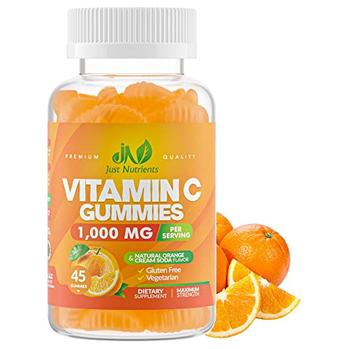 Vitamina C 1000mg Gummies Para Adultos Amp; Niños  G2hsz