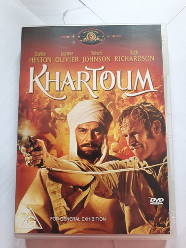  Khartoum  Dvd - Charlton  Heston - Laurence Oliver