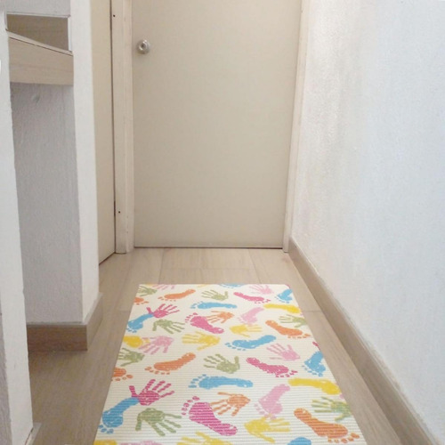 Tapetes De Textura Suave , Mxtwf-008, 65x180cm, Grosor 4mm, Color Multicolor