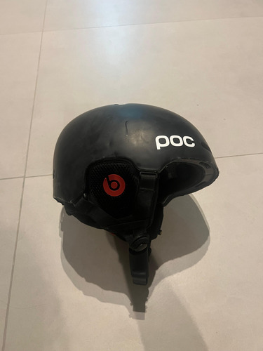 Casco Snowboard Negro Poc Fornix Communication Beats Xl (Usado)