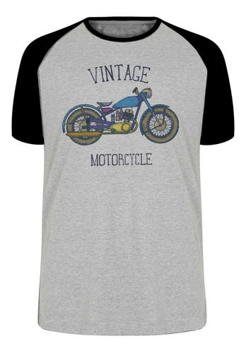 Camiseta Luxo Moto Davidson Vintage Motoqueiro Estil Harley 