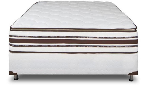 Sommier Americana Arcoiris Foam Nature Pillow 2 plazas de 190cmx130cm blanco
