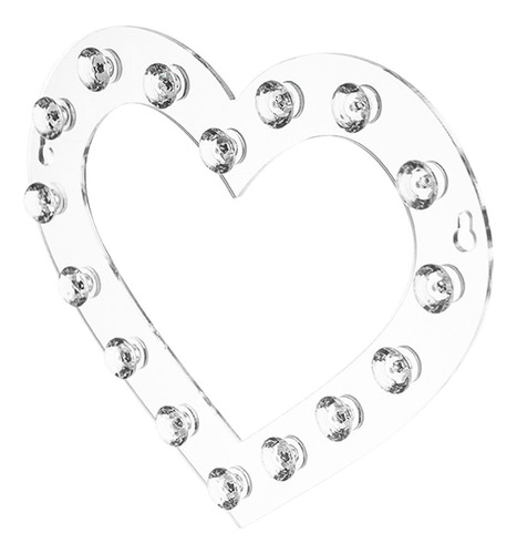 Soporte De Collar En Forma De Corazón, Organizador De Joyas