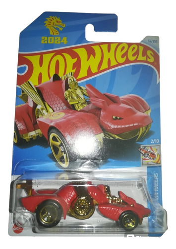 Carro Año Nuevo Chino Dragon Rojo Hot Wheels 1/64 