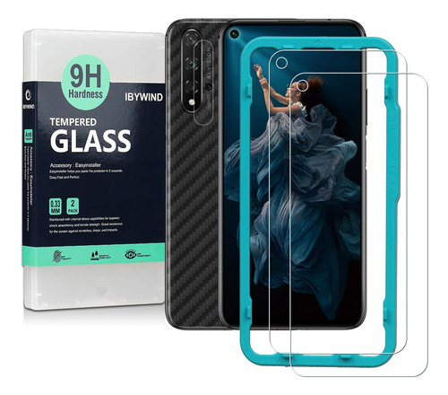 Ibywind Protector De Pantalla Para Honor 20/nova 5t, Con 2 P