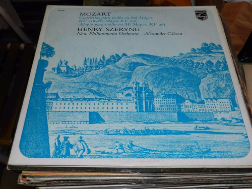 Vinilo 2913 - Concierto Para Violin- W. A. Mozart- Philips