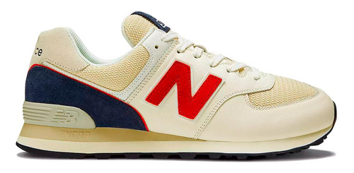 Tenis New Balance Ml574 Para Hombre-beige