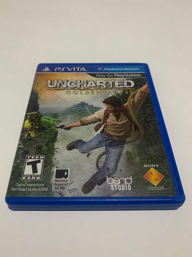 Uncharted Golden Abyss Ps Vita Jogo Original Playstation