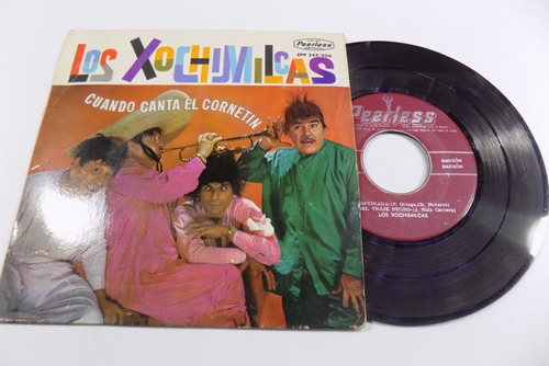 Los Xochimilcas Despeinada Vinilo Ep México 7' 45rpm Latín63