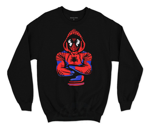 Buzo Spider Man 004 (negro:) Ideas Mvd