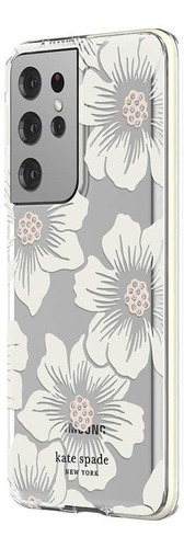 Funda Para Samsung Galaxy S21 Ultra 5g-con Flores Kate Sp...