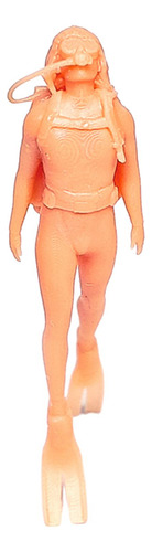 4 X 1/64 Figuritas De Buzo, Figuritas De, Miniatura, B
